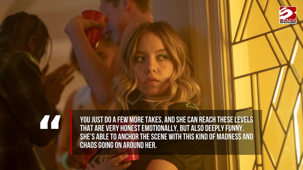 Video thumbnail for Euphoria creator says Sydney Sweeney becomes 'brilliant' with a little 'push'