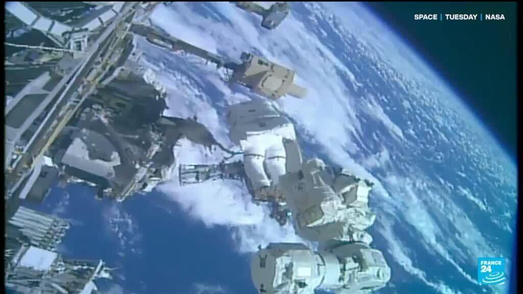 Video thumbnail for French astronaut performs second spacewalk in just a week