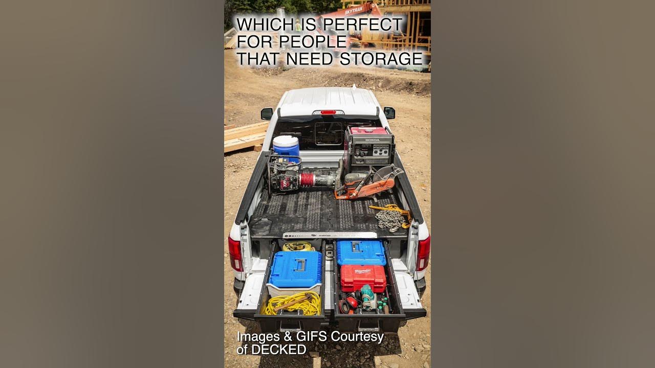 Video thumbnail for So this is how you organize your truck bed?