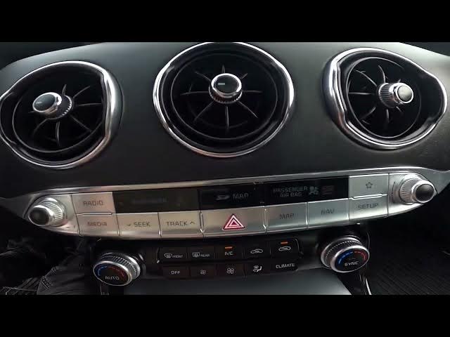 Video thumbnail for How to Enable or Disable Smart Ventilation in Kia Stinger I ( 2017 - now )