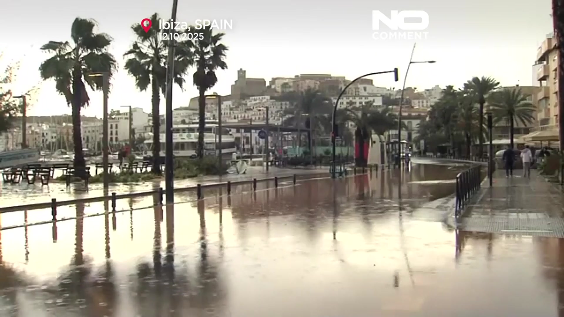 'Video thumbnail for Storm Alice batters Spain’s east and Balearic Islands with flooding and travel chaos'