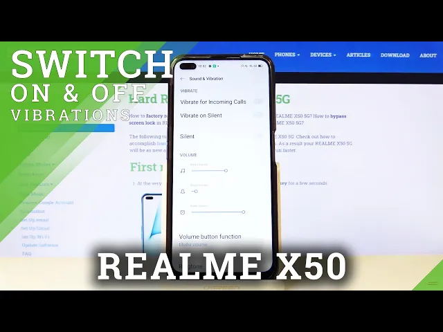 Video thumbnail for How to Operate Vibration Options in Realme X50 5G – Disable/Enable Call Vibrations