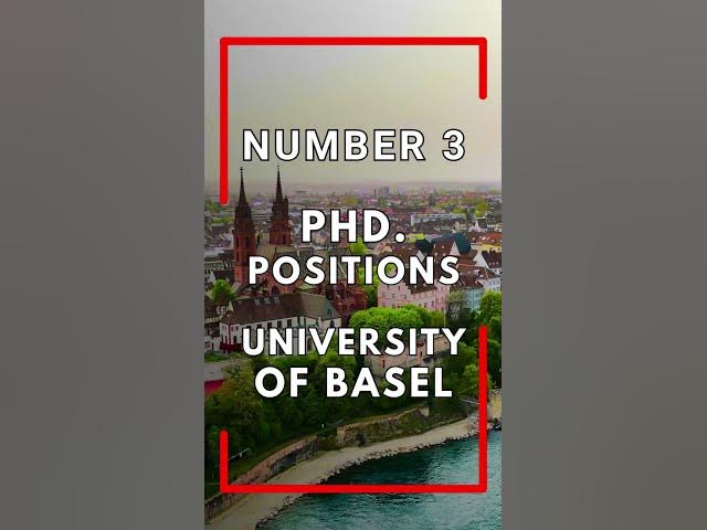 Video thumbnail for 4 Full Funding Scholarships in Switzerland #switzerland #studyabroad #scholarship