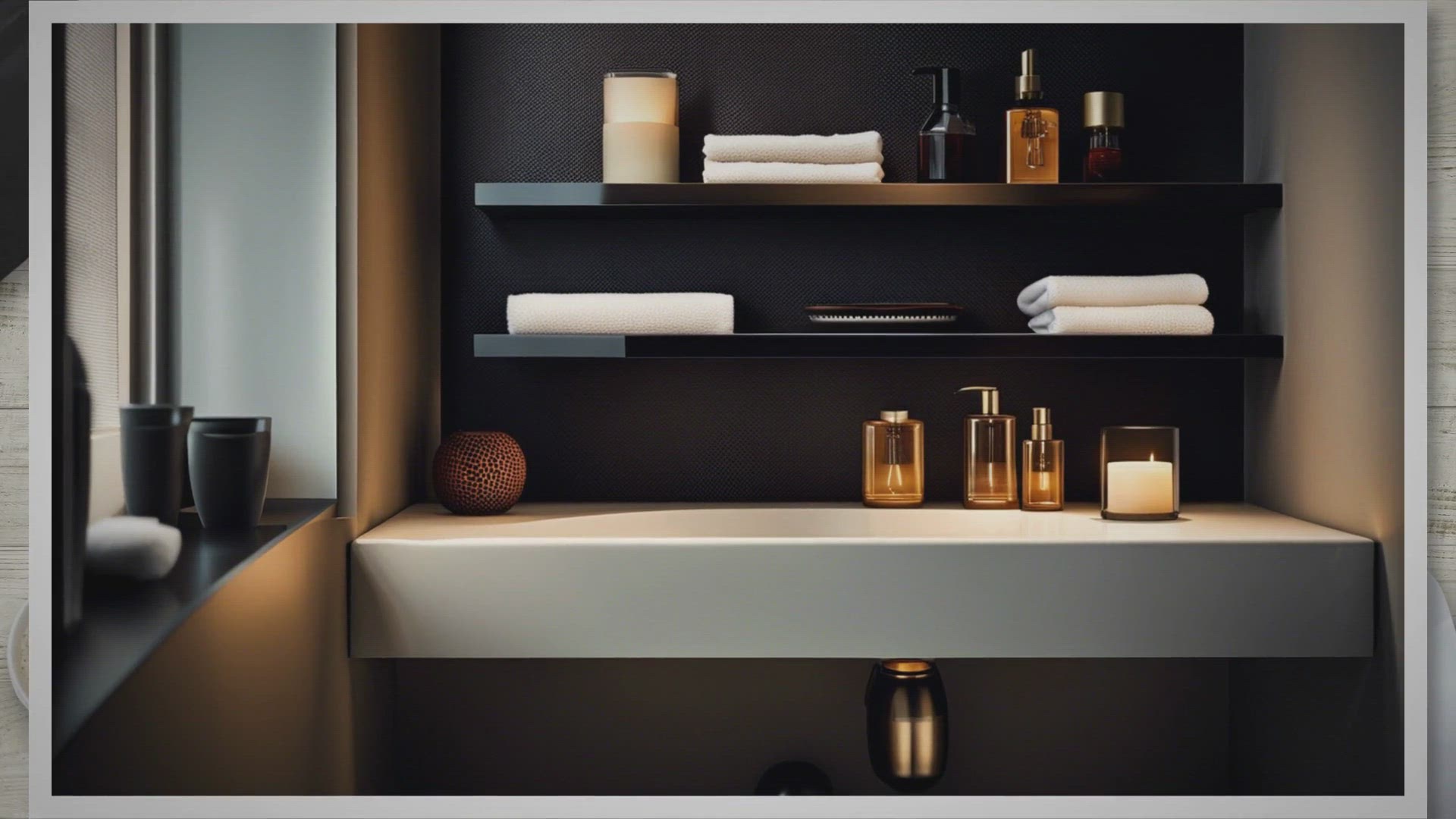 'Video thumbnail for 10 Creative Bathroom Shelf Ideas: Maximizing Space and Style'
