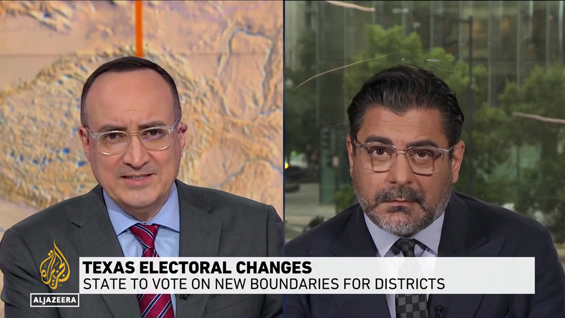 'Video thumbnail for Texas electoral changes: State to vote on new boundaries for districts'
