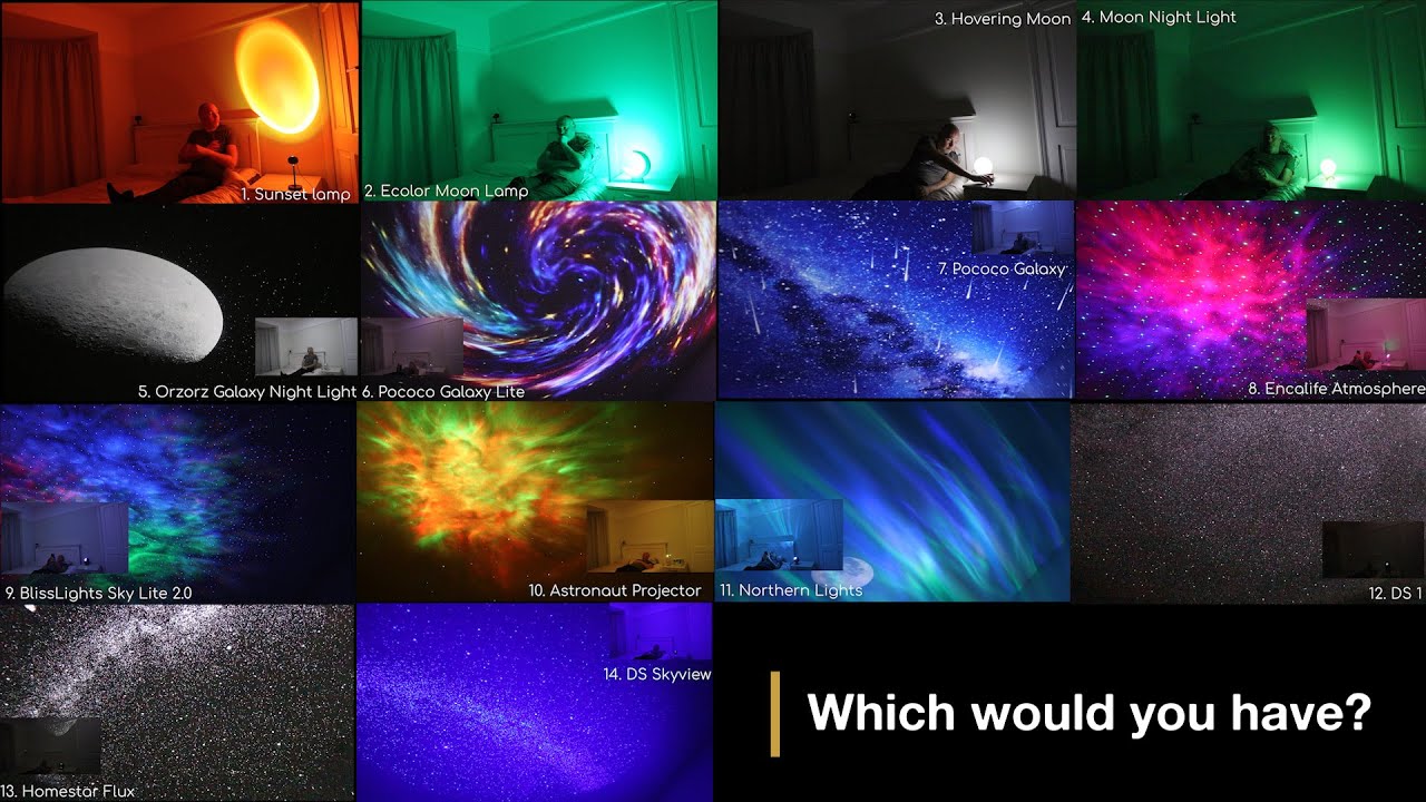 Video thumbnail for 14 of the best home planetariums, projectors and astro lights