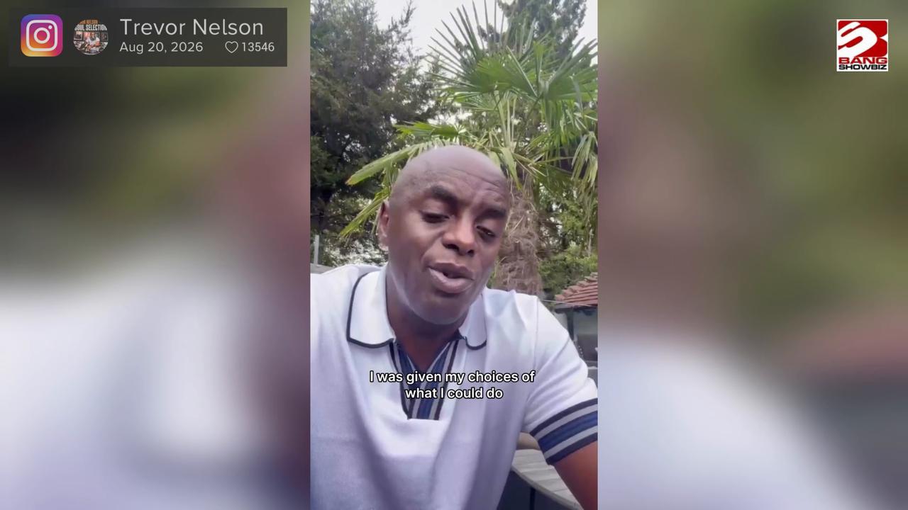 Video thumbnail for BBC Radio 2 presenter Trevor Nelson reveals his brain tumour diagnosis