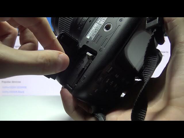 Video thumbnail for How to Pull Out Battery on Canon EOS Rebel DSLR - Eject Canon Battery to Charge Charge Camera