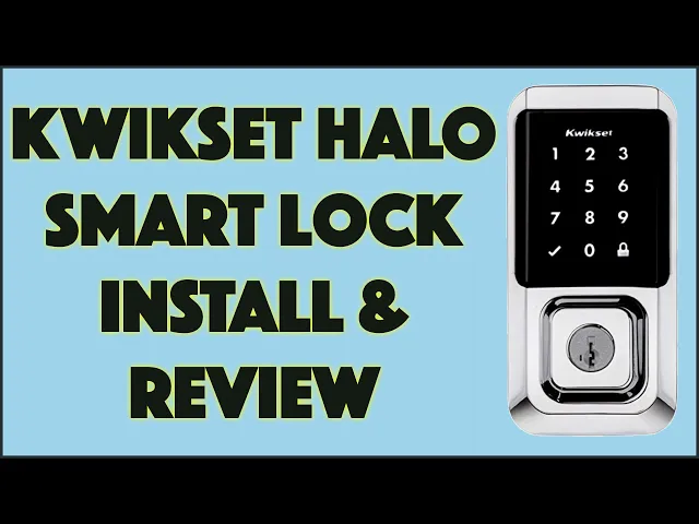 Video thumbnail for Kwikset HALO Touchscreen Wi-Fi Smart Lock -- INSTALL, DEMO & REVIEW