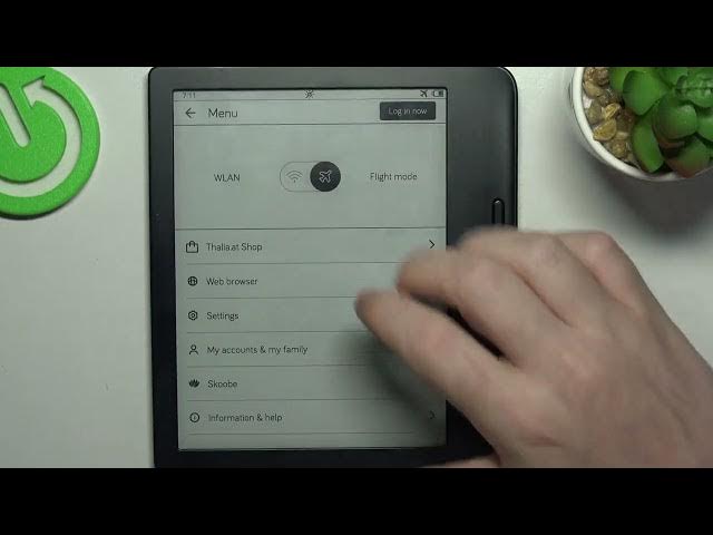 Video thumbnail for ✈️ Learn How to Seamlessly Enter Airplane Mode on Your TOLINO Vision 6 HD E-Book Reader! 📚