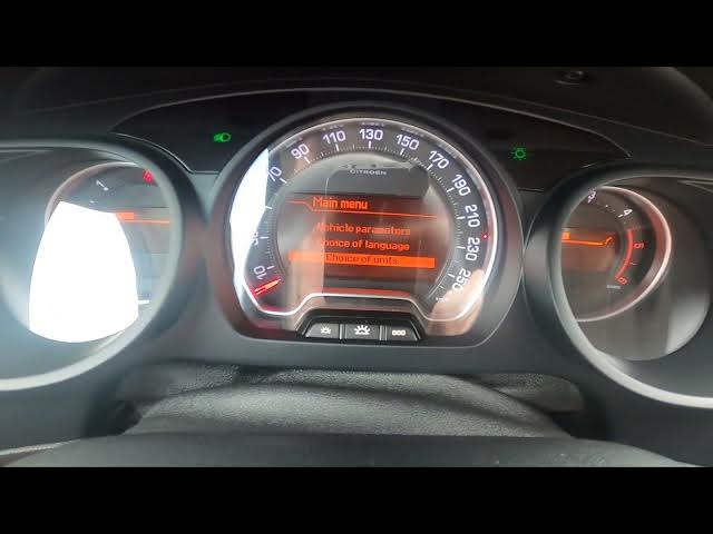 Video thumbnail for How to Change System Language in Citroen C5 III ( 2007 – 2017 )