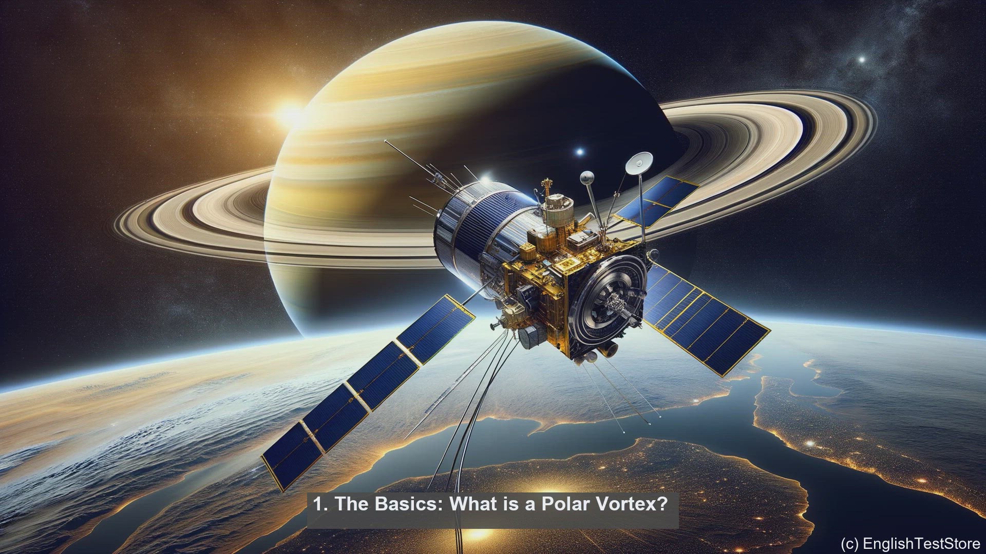 'Video thumbnail for 10 Things You Didn't Know About Saturn's Polar Vortex'