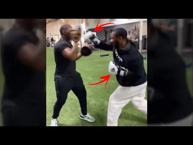 Video thumbnail for #Cowboys Micah Parsons Working On Those Hands This Off-Season