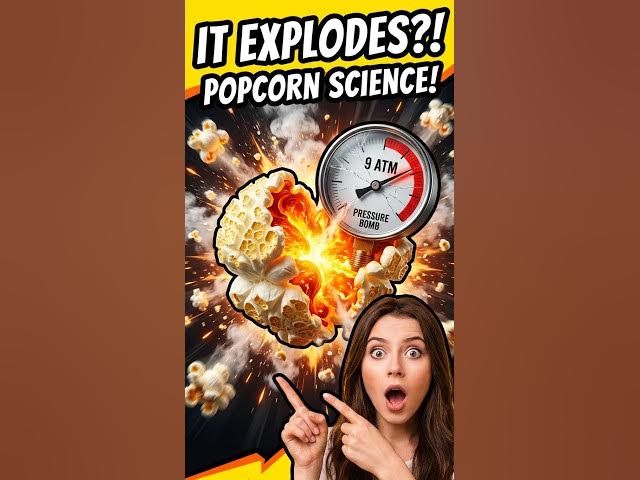 Video thumbnail for Popcorn Is a Pressure Bomb - Here’s How It Explodes
