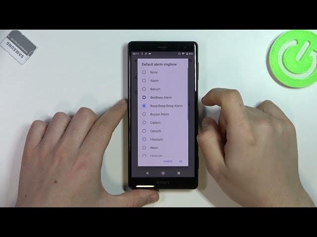 Video thumbnail for SONY Xperia XZ2 Available Alarm Tones Review