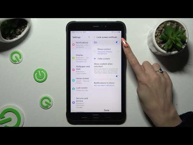 Video thumbnail for How to Set Up a Screen Lock on SAMSUNG Galaxy Tab Active3