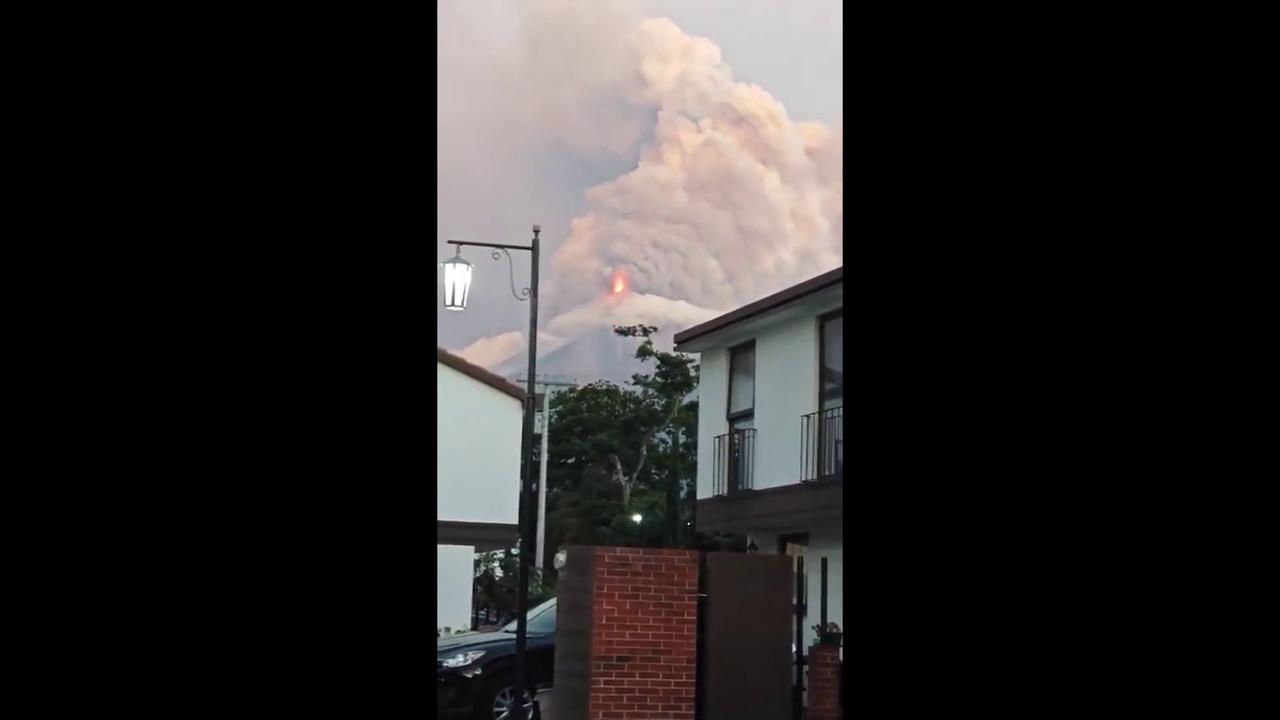 Video thumbnail for Guatemala: Fuego Volcano Eruption Prompts Evacuations.