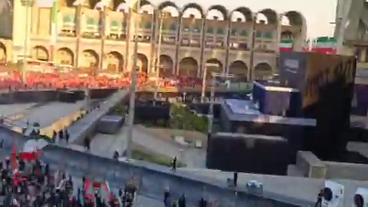 Video thumbnail for Iran: Millions Gather For Iranian Leader Funeral.