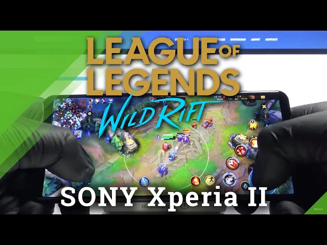Video thumbnail for How Wild Rift works on SONY Xperia 5 II - Gameplay