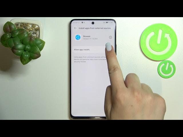 Video thumbnail for How to Allow Unknown Sources on HUAWEI Nova 9 SE - Install Apps From