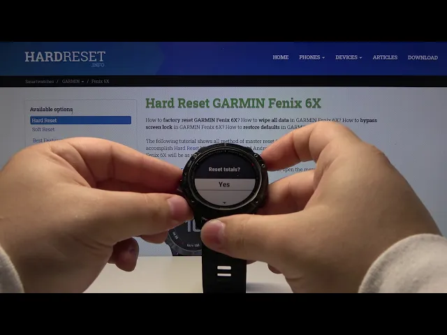 Video thumbnail for How to Reset Totals in GARMIN Fenix 6X - Remove All Totals