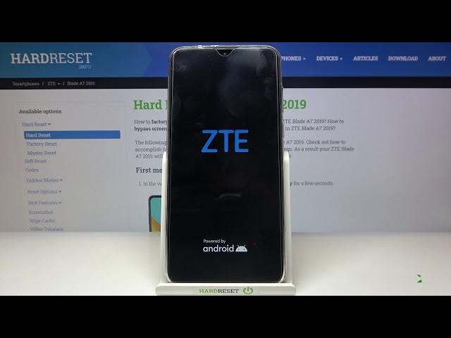 Video thumbnail for How to Factory Reset ZTE Blade A7 2019 – Restore Defaults / Wipe Data