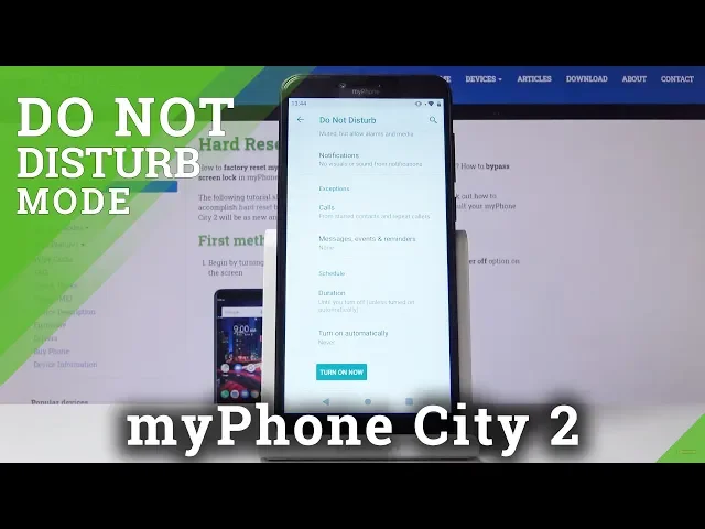 Video thumbnail for How to Put myPhone City 2 in Do Not Disturb Mode – Silence all Unwanted Calls and Notifications