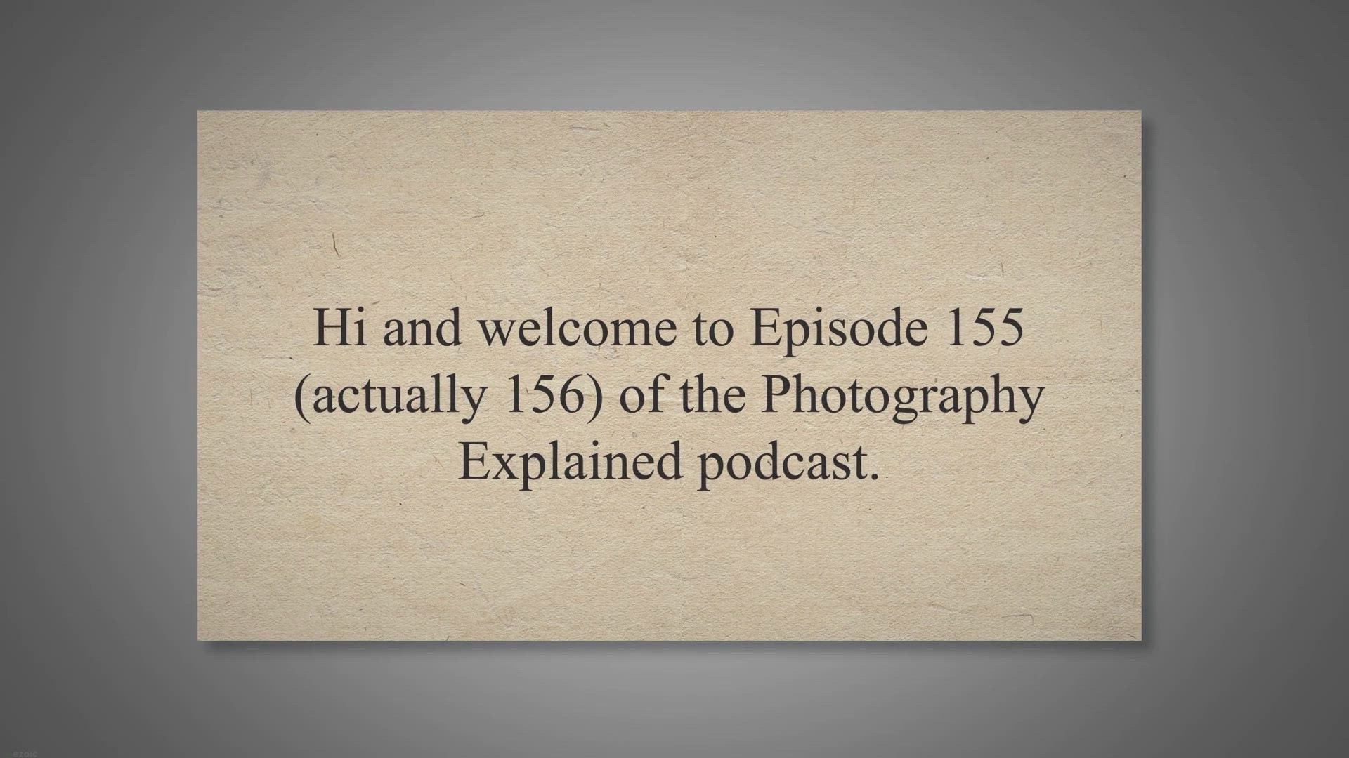 Video thumbnail for What Are Shutter And Shutter Speed In Photography?