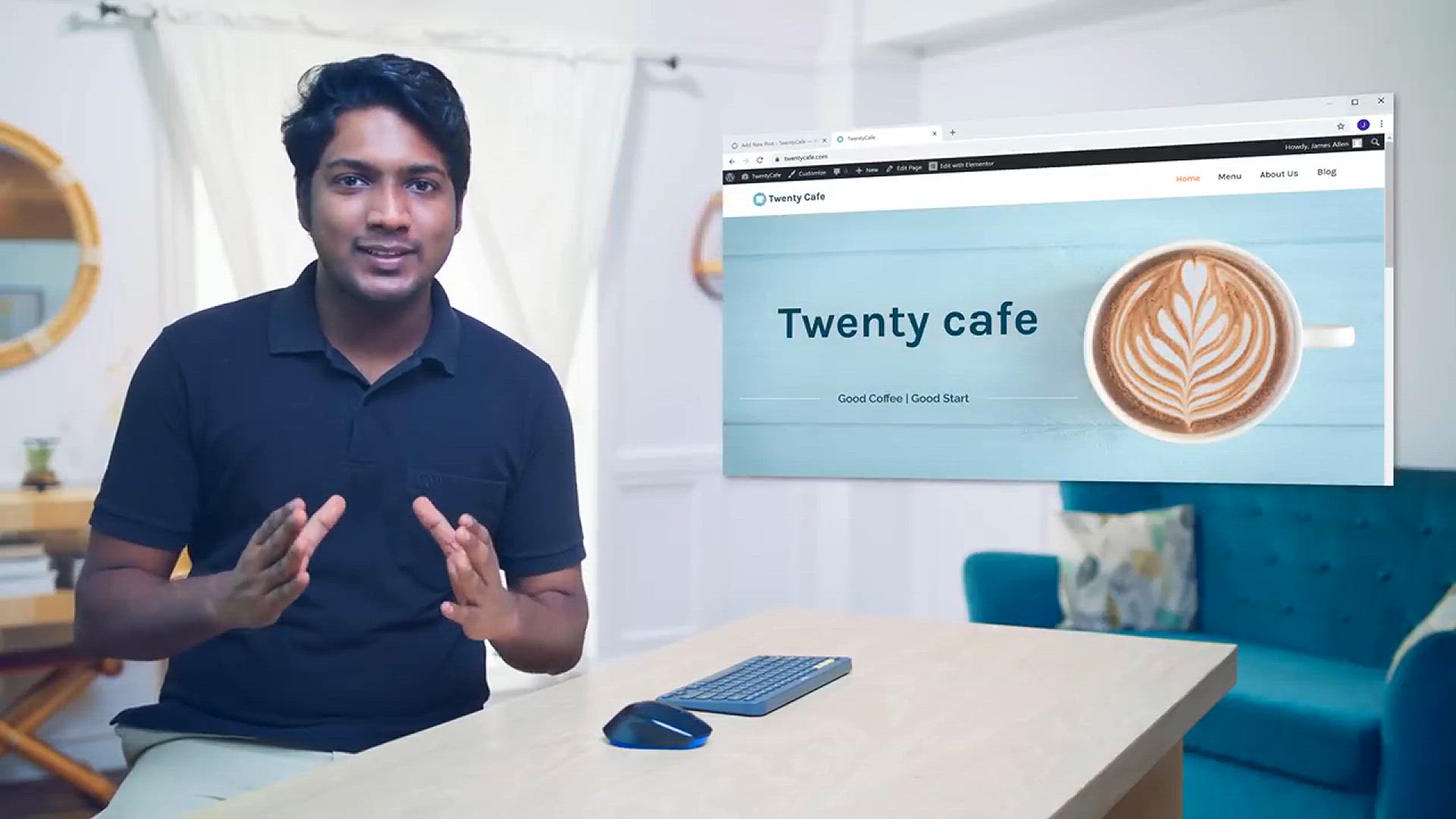 'Video thumbnail for How to Rank Your Website on Google - WordPress SEO For Beginners'