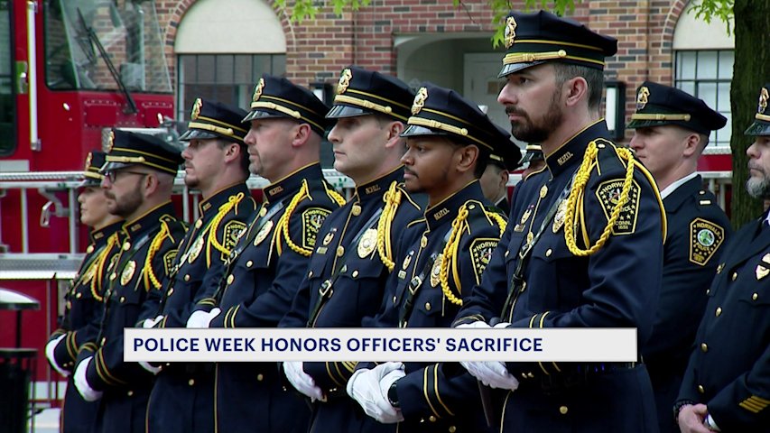 Video thumbnail for Norwalk honors National Police Week with Police Memorial Ceremony