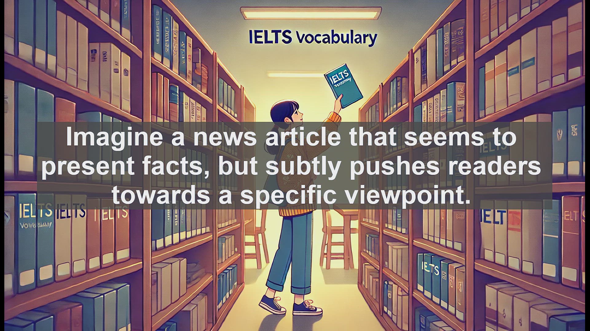 'Video thumbnail for 2000 Must Know IELTS 9.0 Vocabulary - Mastering 'Tendentious': A Key Word for IELTS Success'