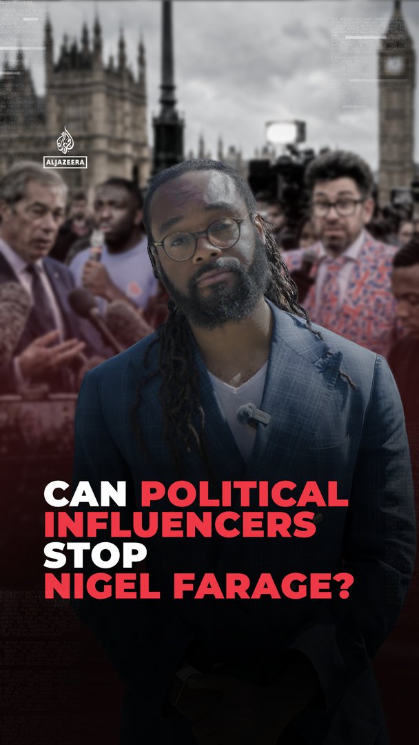 Video thumbnail for The influencers taking on far-right leader Nigel Farage