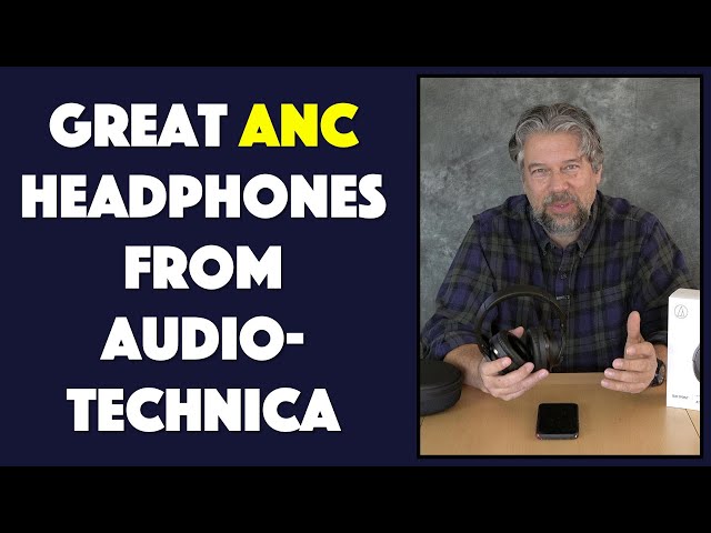 Video thumbnail for Audio-Technica ATH-ANC900BT ANC Headphones -- REVIEW