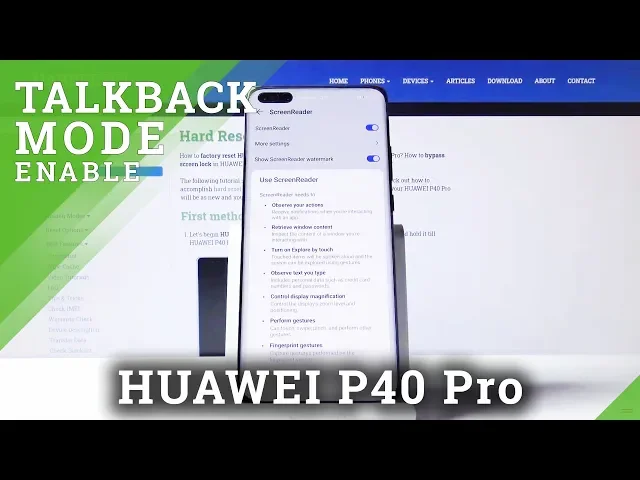 Video thumbnail for How to Enable Talkback in HUAWEI P40 Pro – Disable Screen Reader