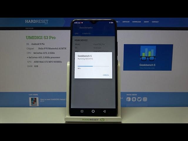 Video thumbnail for GEEKBENCH Benchmark on UMIDIGI S3 Pro – Performance Test