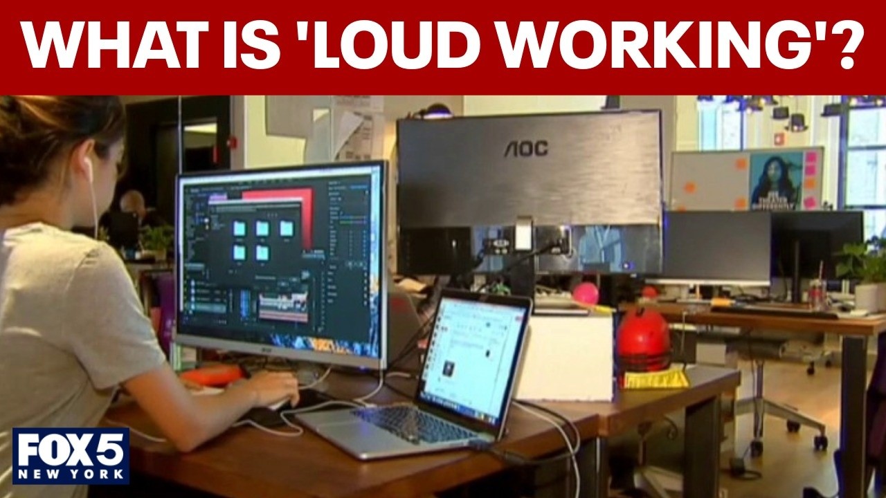 Video thumbnail for Are you a 'loud worker'?