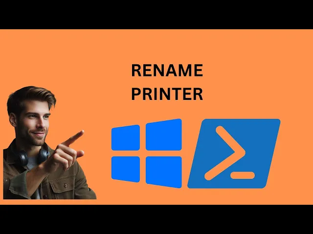 'Video thumbnail for How to Change a Printer Name on Windows 10 using PowerShell | GearUpWindows Tutorial'
