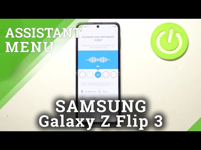 Video thumbnail for How to Change Google Assistant Voice in Samsung Galaxy Z Flip 3?