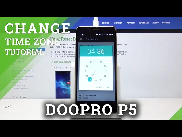 Video thumbnail for How to Set Up Date & Time in DOOPRO P5 – Time Zone Settings