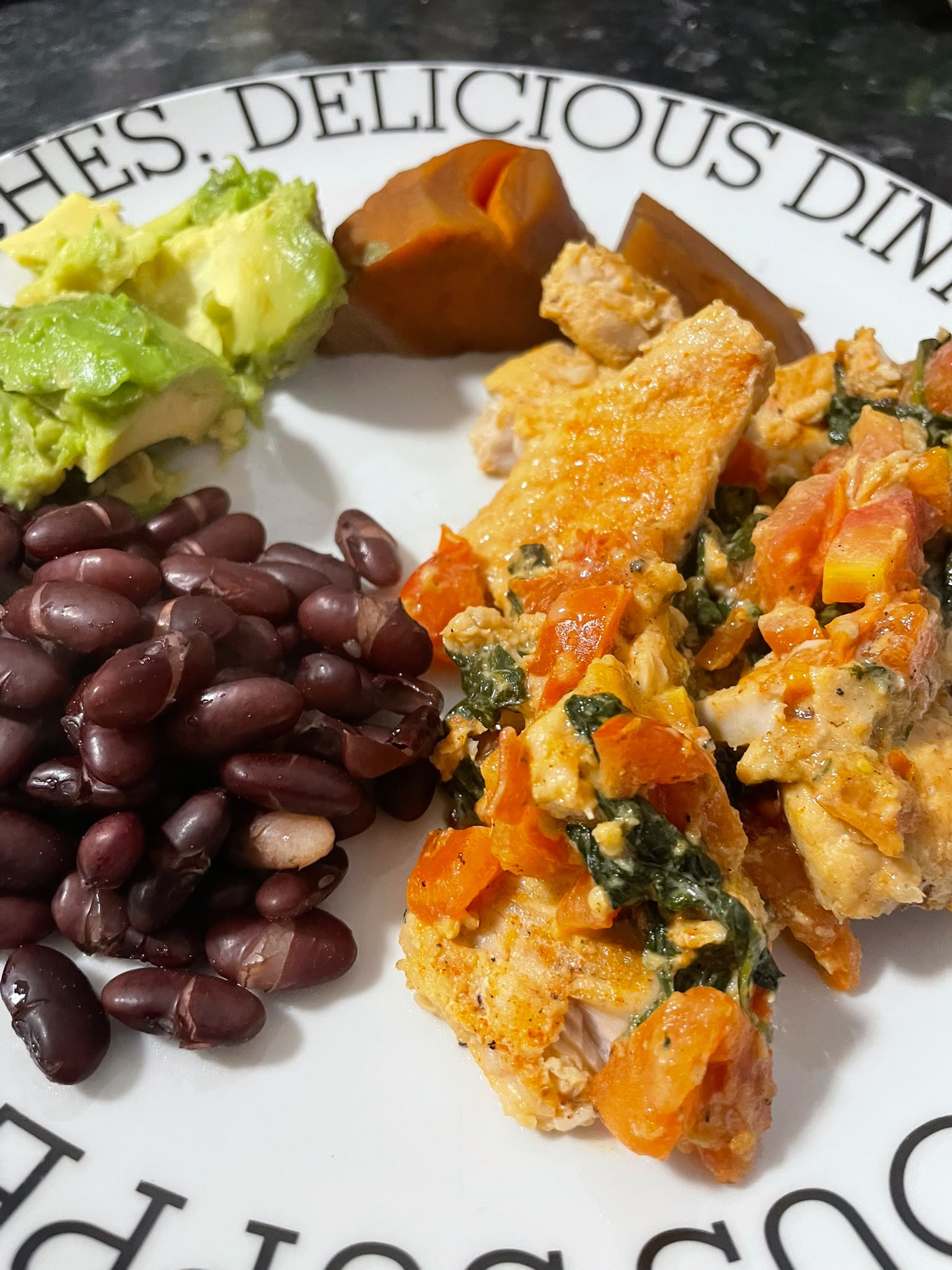 Video thumbnail for Fish with Spinach & Tomato Sauce