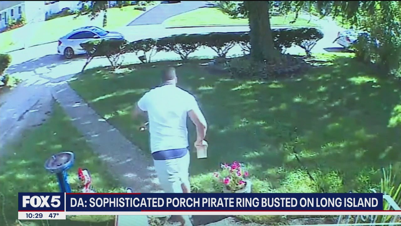 Video thumbnail for Authorities bust international porch pirate ring on Long Island