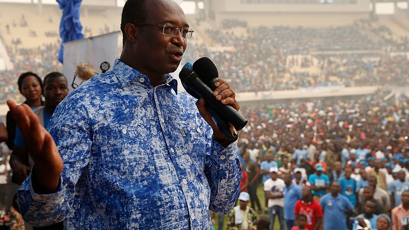 'Video thumbnail for Dologuelé enters presidential race despite opposition calls for a boycott'