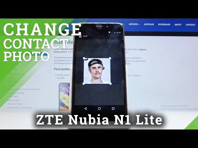 Video thumbnail for How to Add Photo to Contact in ZTE Nubia N1 Lite – Personalize Contact List