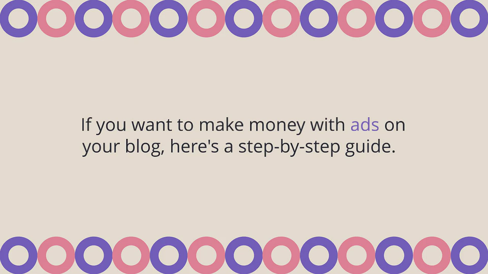 'Video thumbnail for How to Make Money With Ads on Your Blog in 2023'