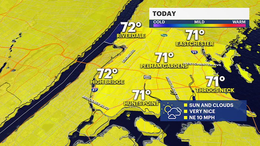 Video thumbnail for Beautiful day before showers arrive tomorrow in Brooklyn