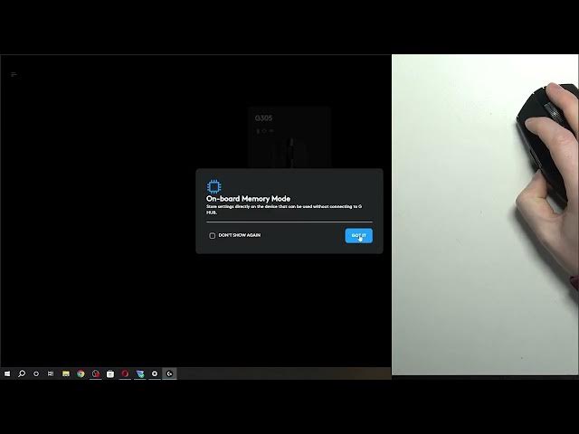 Video thumbnail for How To Enable & Disable Onboard Memory In Logitech G305 Wireless