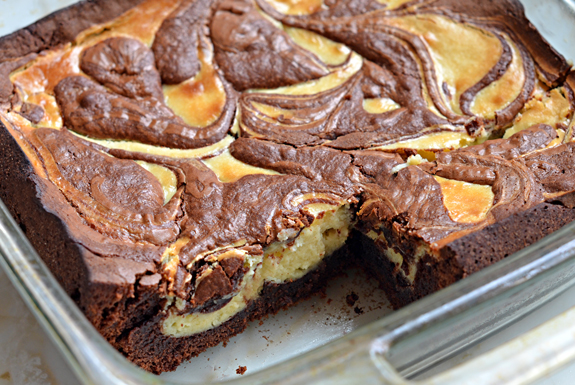 'Video thumbnail for Baileys Cheesecake-Marbled Brownies'