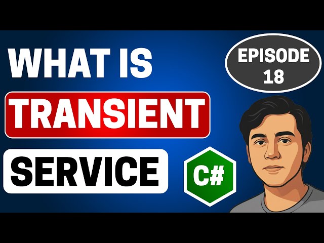 Video thumbnail for Transient in C# | Dependency Injection C# Tutorial | CodeGanesh