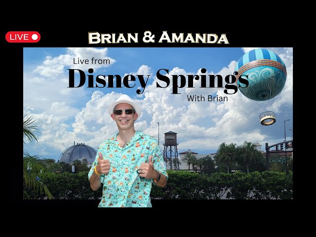 Video thumbnail for Live From Disney Springs with Brian
