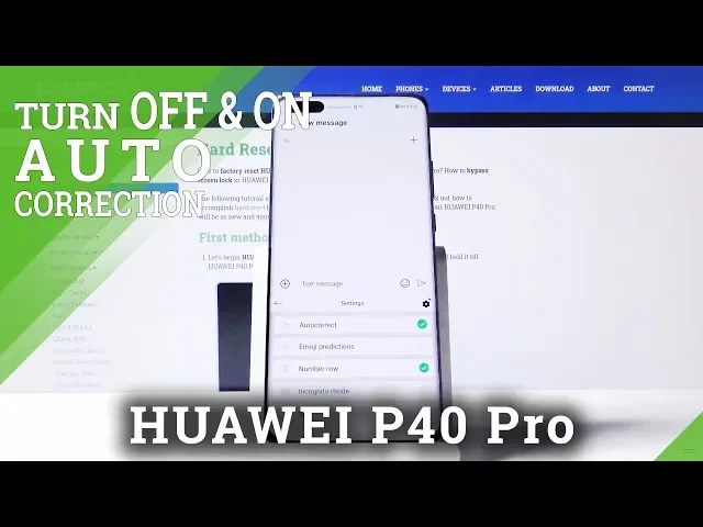 Video thumbnail for How to Turn On Autocorrection in HUAWEI P40 Pro – Find SwiftKey